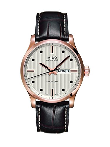 Mido Herren -M0054303603100 Multifort Analog Display Schweizer Automatik Braun Uhr