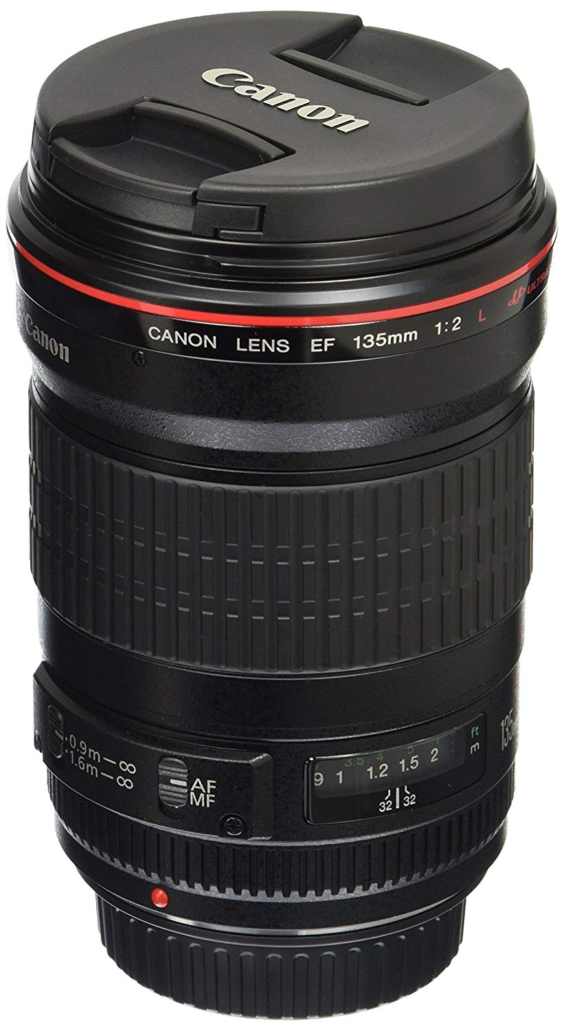 Canon EF 135 mm 1: 2L USM-Objektiv für Spiegelreflexkameras - Fest