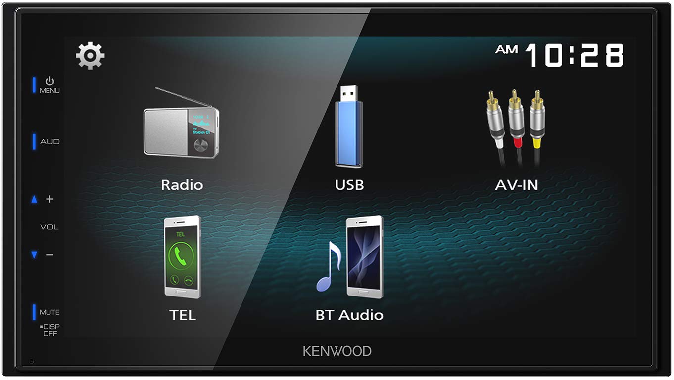 KENWOOD DMX125 / DMX125BT / DMX125BT 6.8 Digitaler Multimedia-Receiver mit Bluetooth