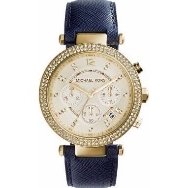 Michael Kors Watches MFG Code Michael Kors Damen Parker Blue Watch MK2280