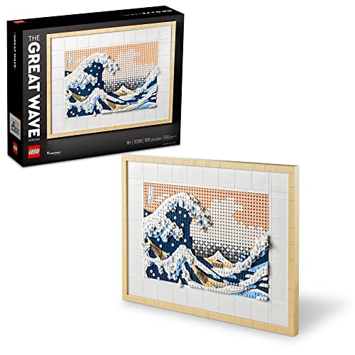 LEGO Art Hokusai 31208 – Bauset „Die große Welle“ für E...