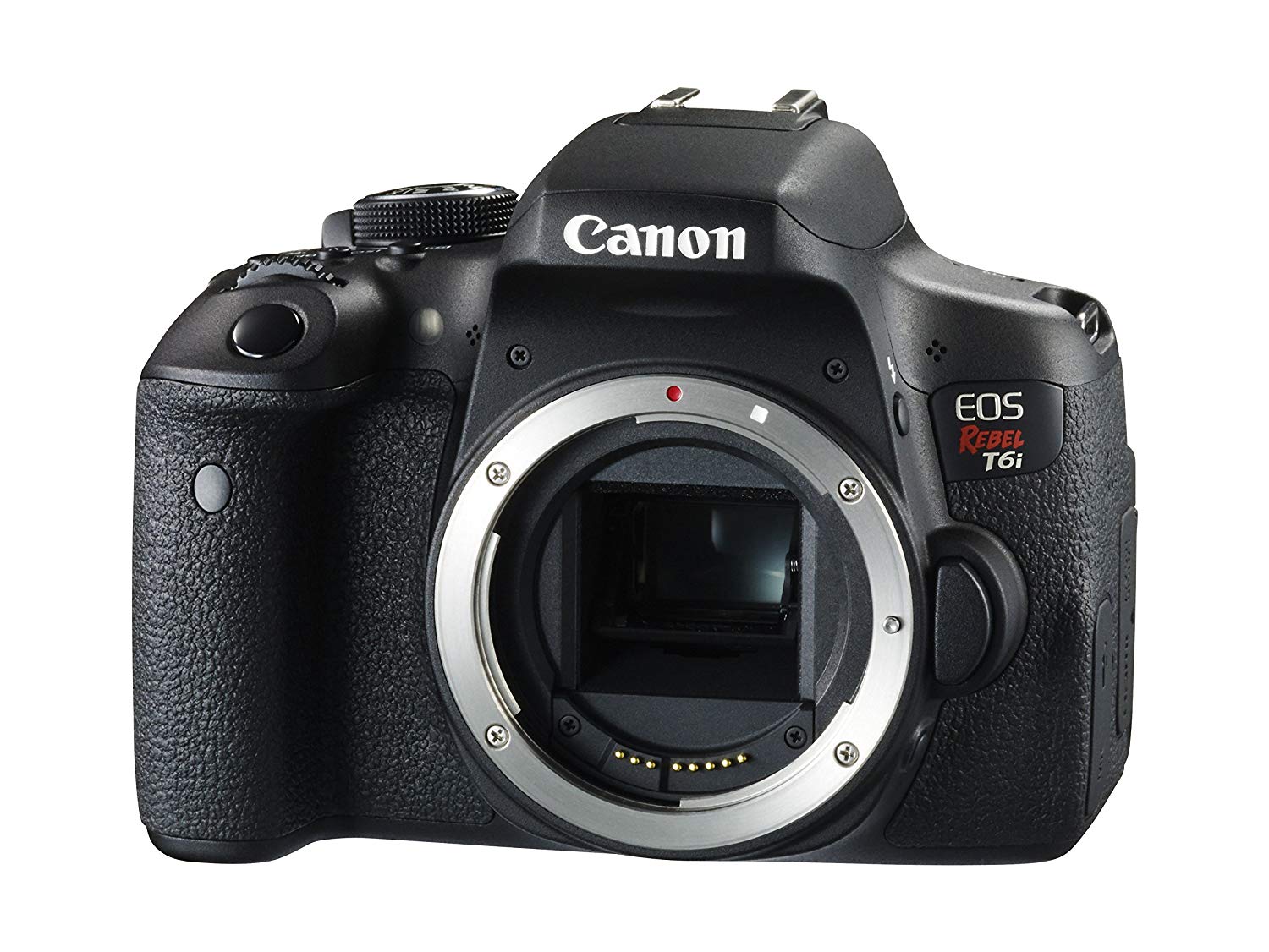 Canon EOS Rebel T6i Digitale Spiegelreflexkamera (nur Gehäuse) - Wi-Fi aktiviert