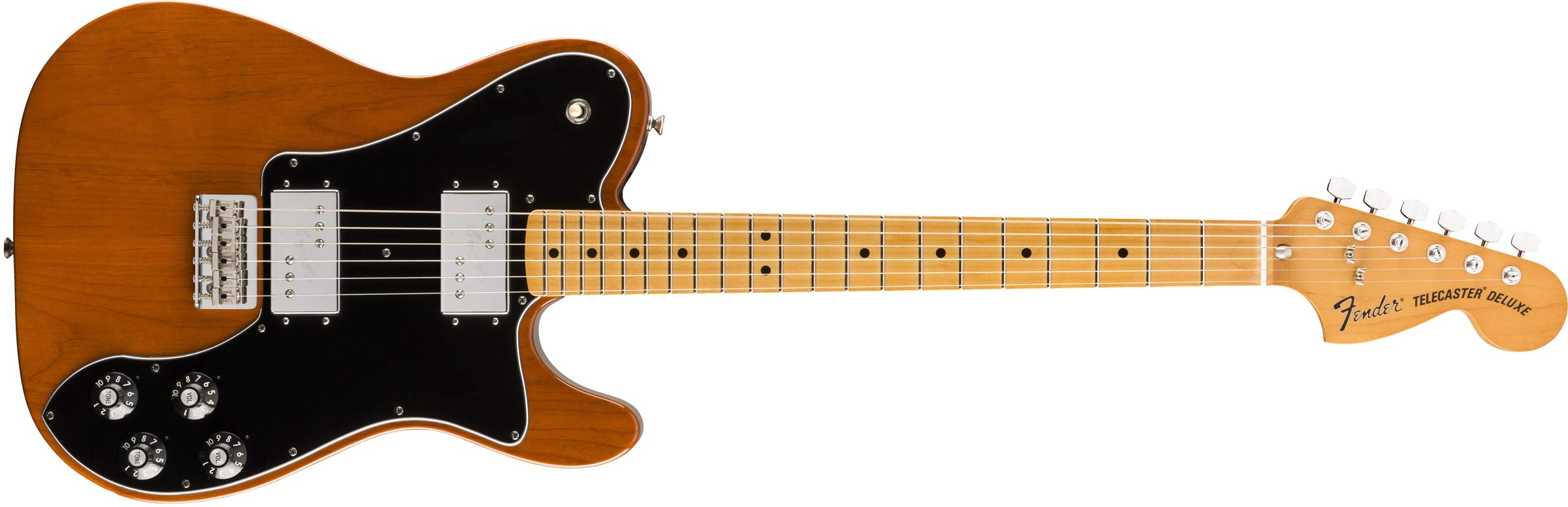 Fender Vintera '70s Telecaster Deluxe – Ahorngriffbrett – Mokka