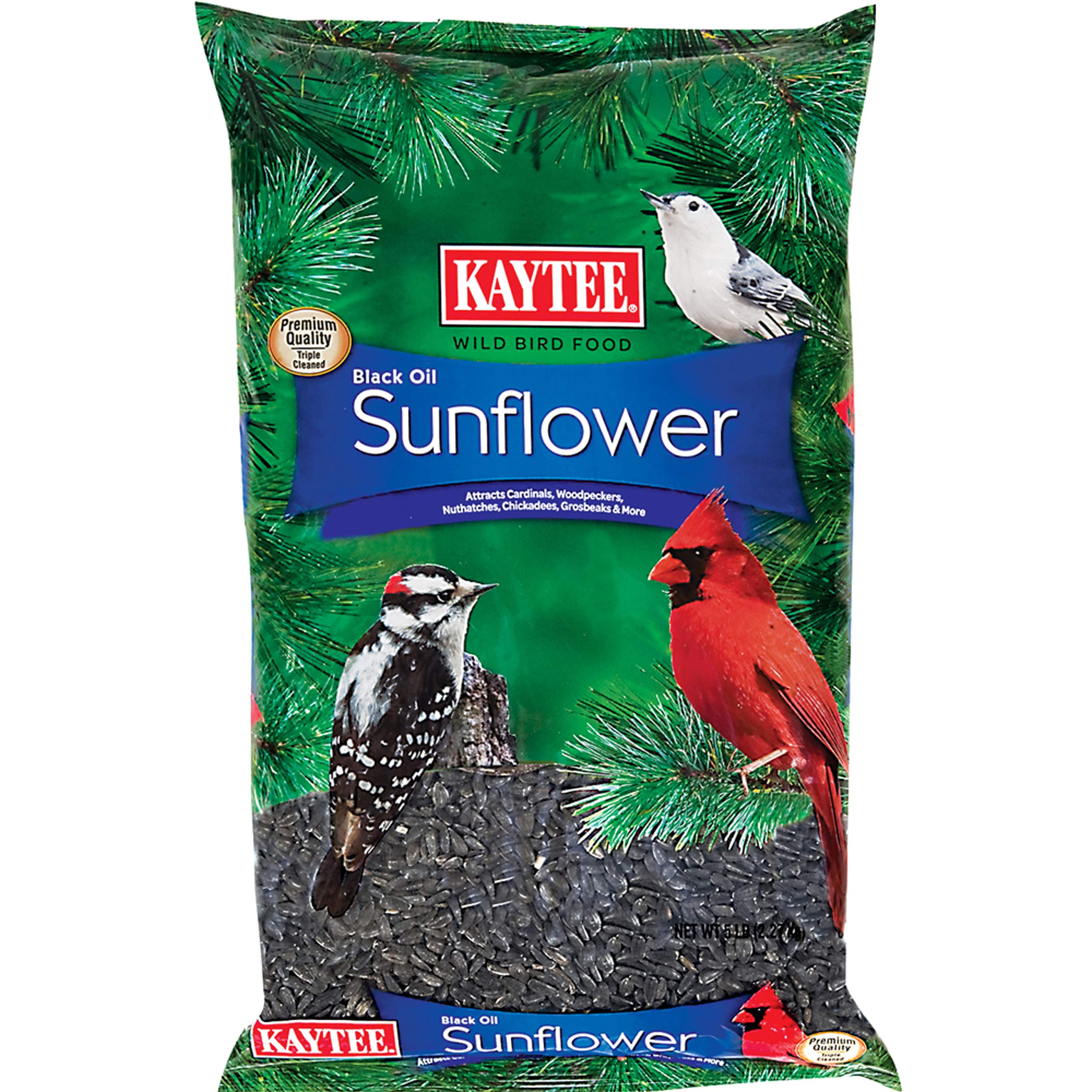 Kaytee Wild Bird Schwarzöl-Sonnenblumenfutter
