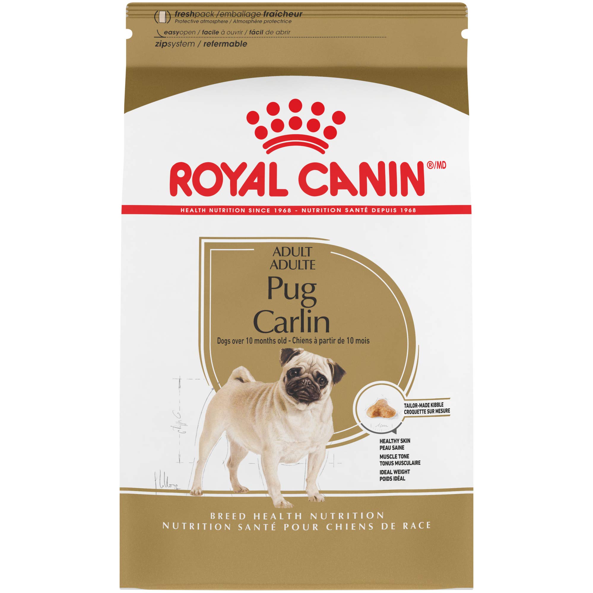 Royal Canin Breed Health Nutrition Pug Adult Trockenfut...