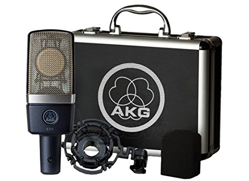 AKG C214 Mikrofon zur Aufnahme akustischer Instrumente im Studio und auf der Bühne