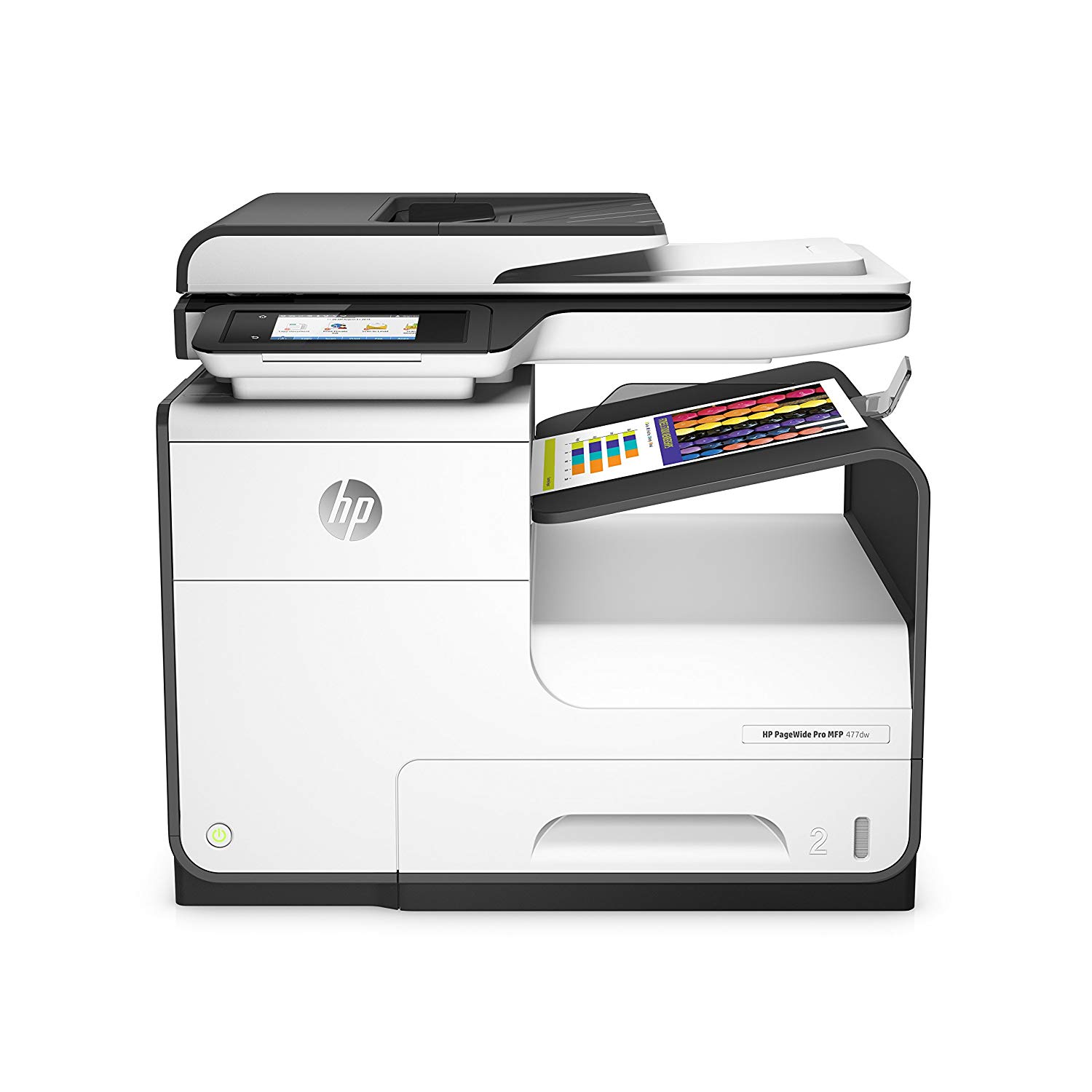HP PageWide Pro 477dw All-in-One-Farbdrucker für Untern...