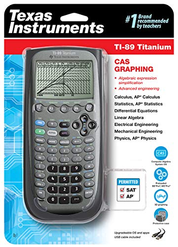 Texas Instruments TI-89 Titanium-Grafikrechner (Verpackung kann abweichen)