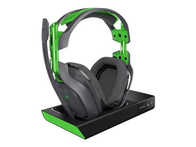 ASTRO Gaming A50 Wireless Dolby Gaming Headset - Schwarz / Grün - Xbox One + PC
