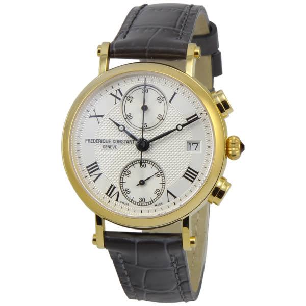 Frederique Constant Damen FC291MC2R5 Classics Analog Display Schweizer Quarz Braun Uhr