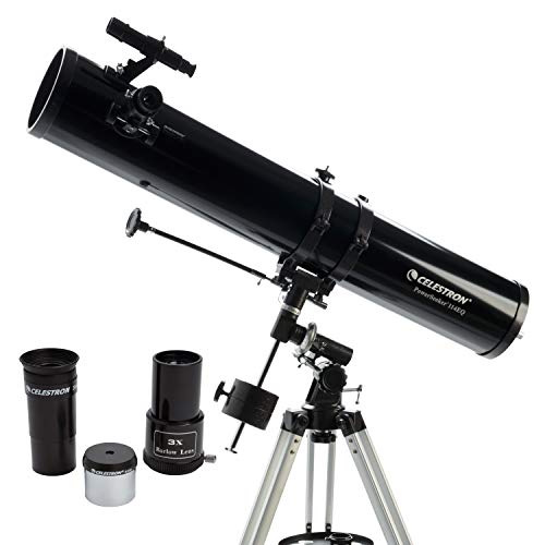 Celestron - PowerSeeker 114EQ Telescope - Handbuch Deut...