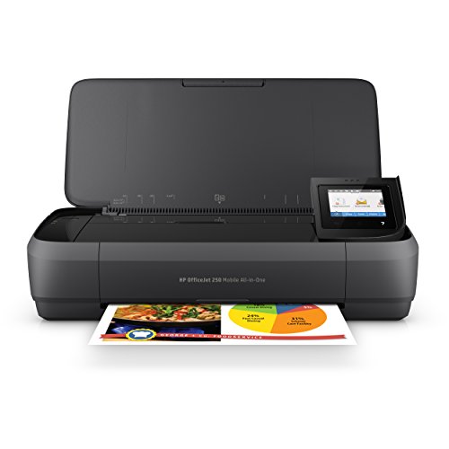 HP Tragbarer  OfficeJet 250 All-in-One-Drucker mit drah...