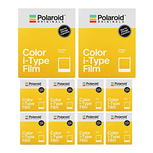 Polaroid Originals Standard-Farb-Sofortbildfilm für i-Type-Kameras (80 Aufnahmen) (4XX10)