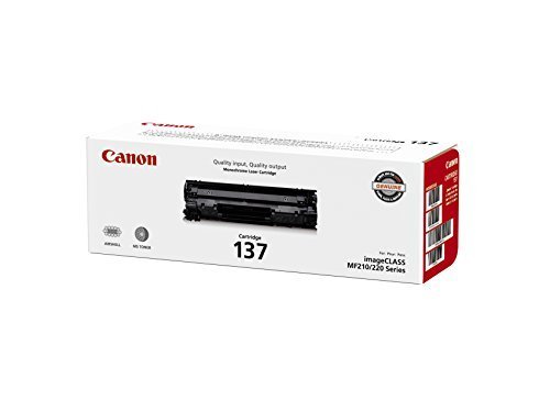 Canon 137 Tonerkartusche – Schwarz – 2er-Pack in Einzelhandelsverpackung