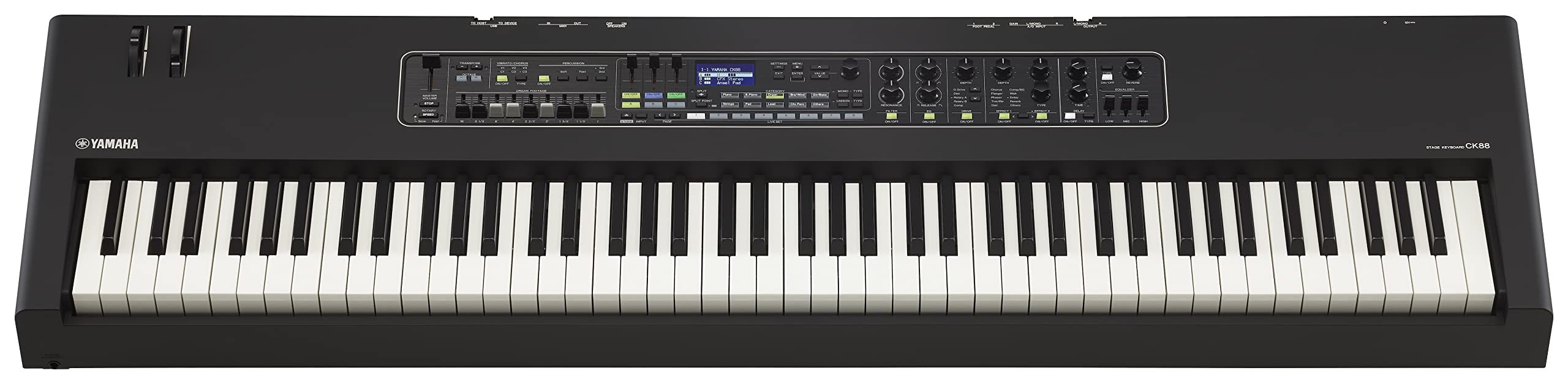 YAMAHA CK Series 88-Key Stage Keyboard with Built-In Sp...