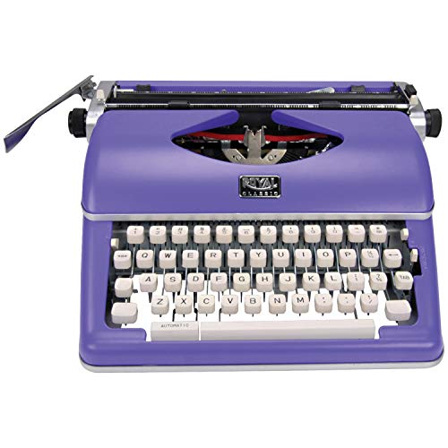 Royal 79119Q Klassische manuelle Schreibmaschine (Lila)