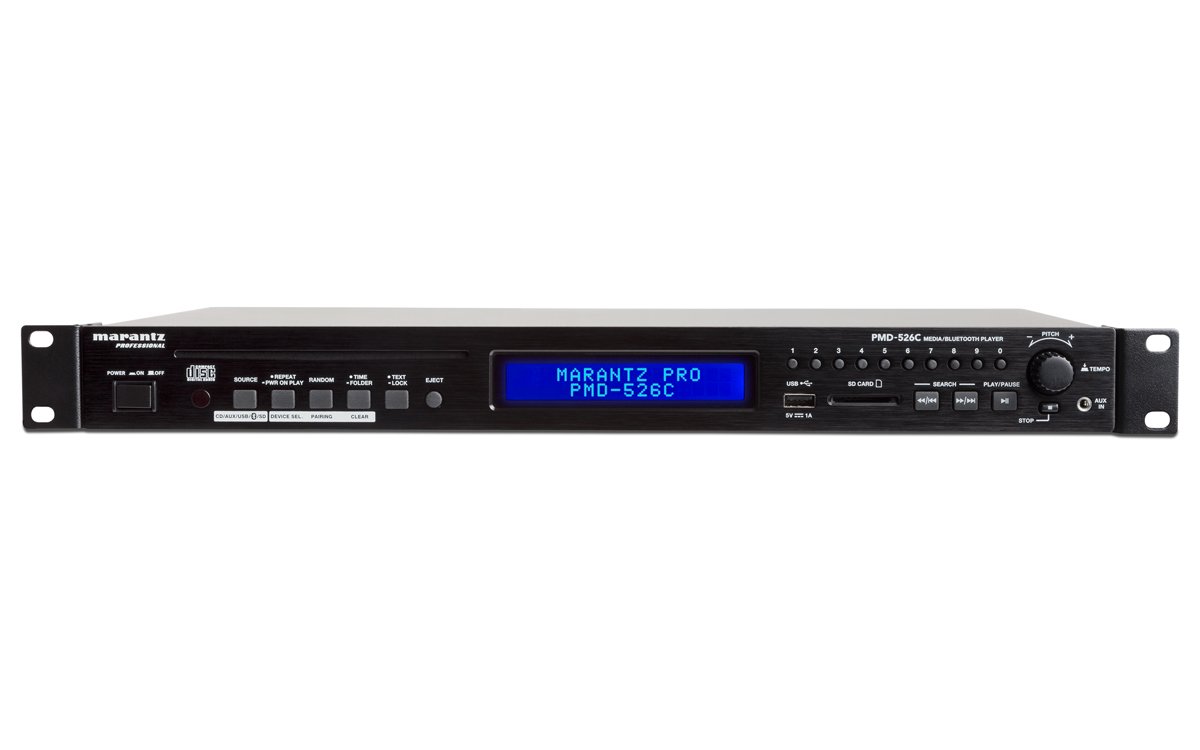 Marantz Professional PMD-526C | CD-/Medien-/Bluetooth-Player mit RS-232-Steuerung