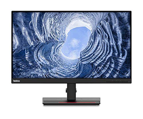 Lenovo ThinkVision T24i-20 24-Zoll-Full-HD-WLED-LCD-Monitor – Raven Black In-Plane Switching (IPS)-Technologie – 1920 x 1080 – HDMI – VGA – DisplayPort – USB-Hub HDMI