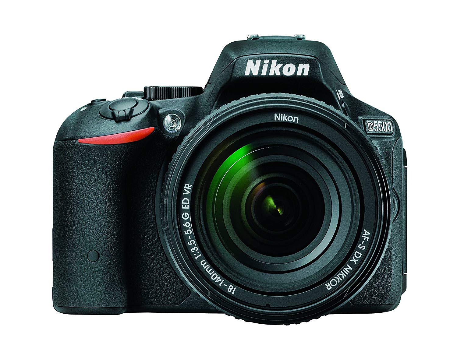 Nikon Digitale Spiegelreflexkamera im DX-Format D5500 mit 18-140 mm VR-Kit (schwarz)