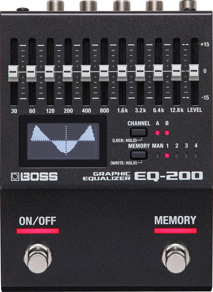 Boss EQ-200 Grafisches Equalizer-Pedal