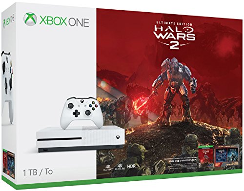Microsoft Xbox One S 1 TB Konsole – Halo Wars 2 Bundle