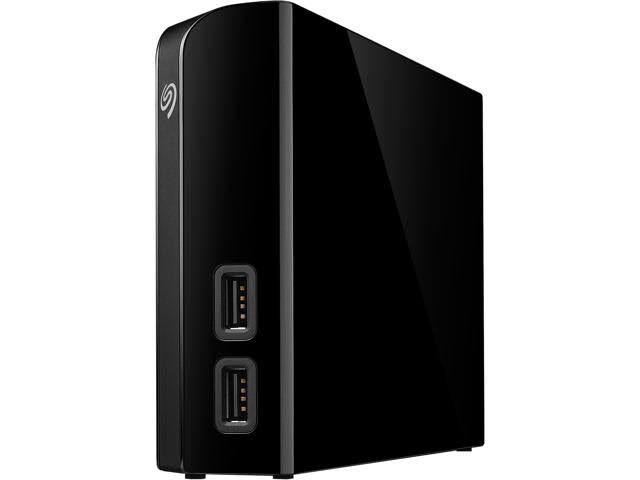 Seagate Backup Plus Hub 8 TB externer Desktop-Festplattenspeicher (STEL8000100)
