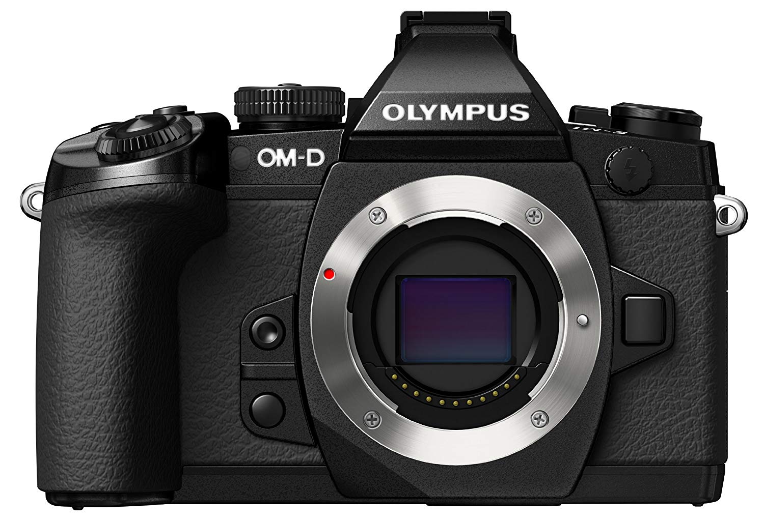 Olympus Spiegelfreie OM-D E-M1 Digitalkamera mit 16 MP und 3-Zoll-LCD (nur Gehäuse) (schwarz)