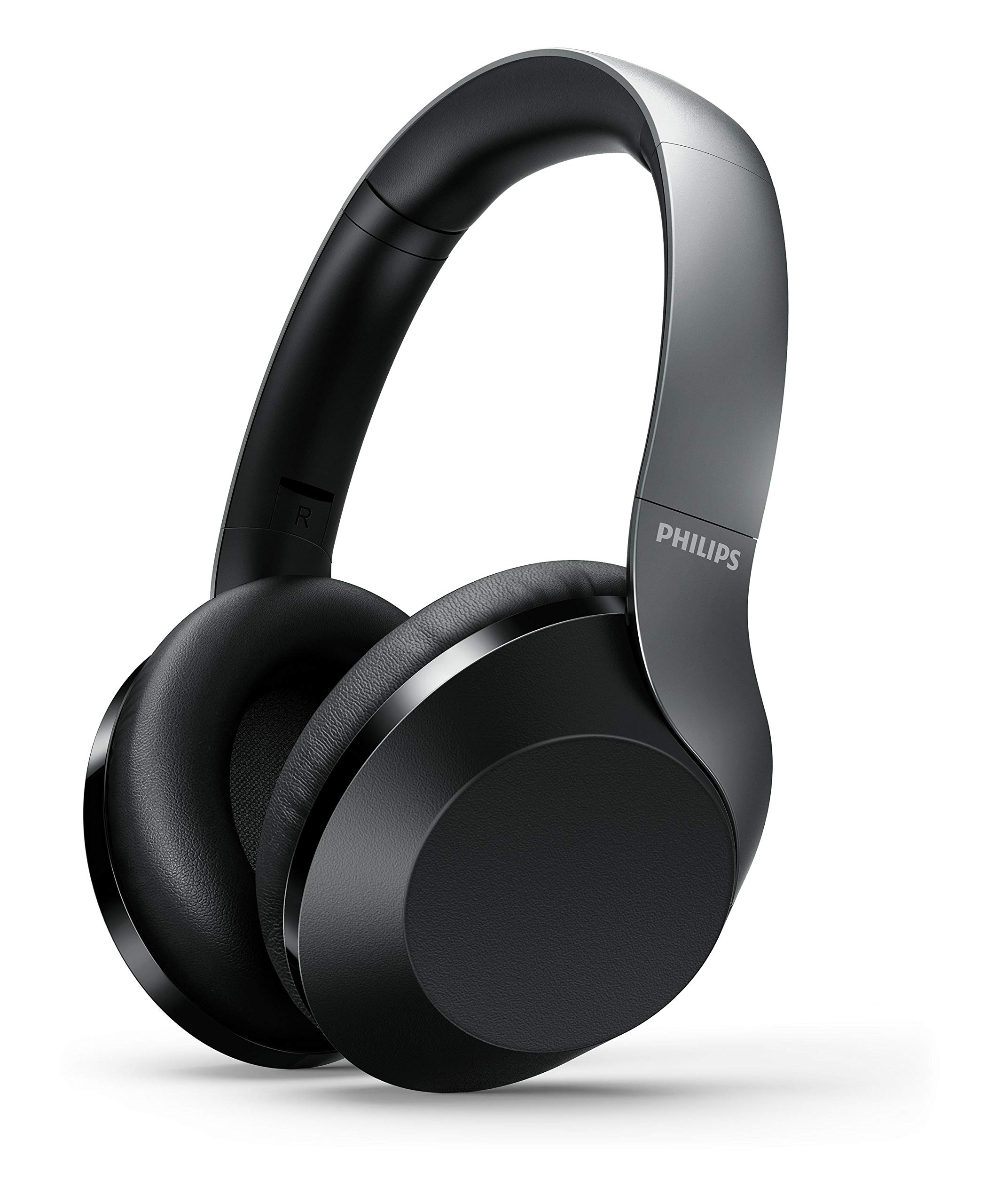 Philips Audio Performance TAPH805BK Bluetooth 5.0 Over-Ear-Kopfhörer mit aktiver Geräuschunterdrückung und Google Assistant (Schwarz)