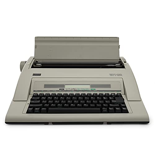Nakajima Elektronische tragbare Schreibmaschine WPT-160 mit Display und Speicher