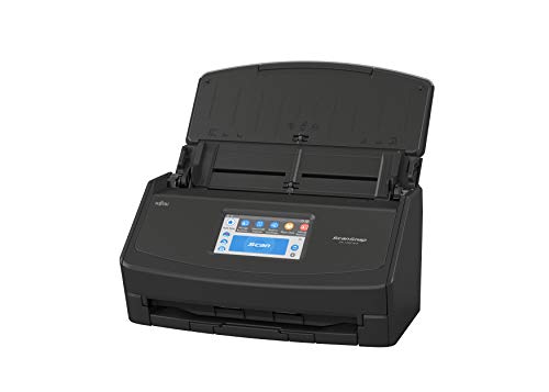 FUJITSU ScanSnap iX1500 Farbduplex-Dokumentenscanner mit Touchscreen für Mac und PC (schwarzes Modell)