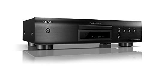 Denon DCD-600NE Kompakter CD-Player im vibrationsfesten Design | 2 Kanäle | Reiner Direktmodus | Kombinieren Sie es mit dem PMA-600NE für verbesserte Klangqualität | Schwarz