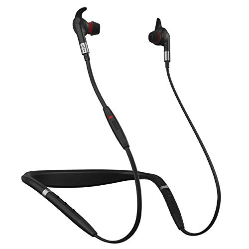 Jabra Evolve 75e MS Teams Bluetooth Kabellose In-Ear-Kopfhörer mit Mikrofon – Geräuschunterdrückung
