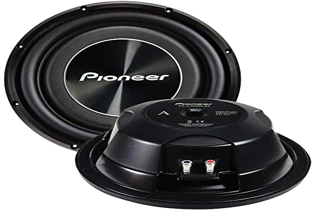 Pioneer TS-A3000LS4 12' Flachmontage-Subwoofer mit 1.50...