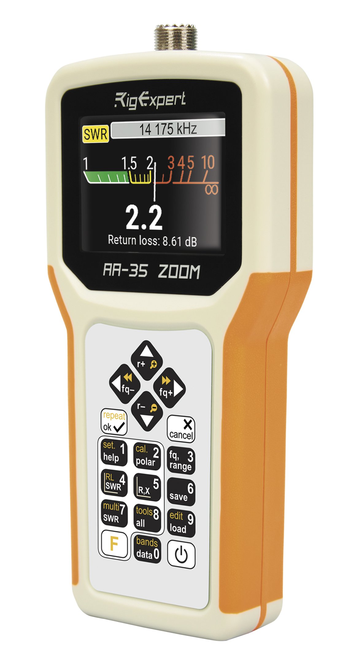 Rig Expert AA-35 Zoom HF-Antennenanalysator (60 kHz – 35 MHz)