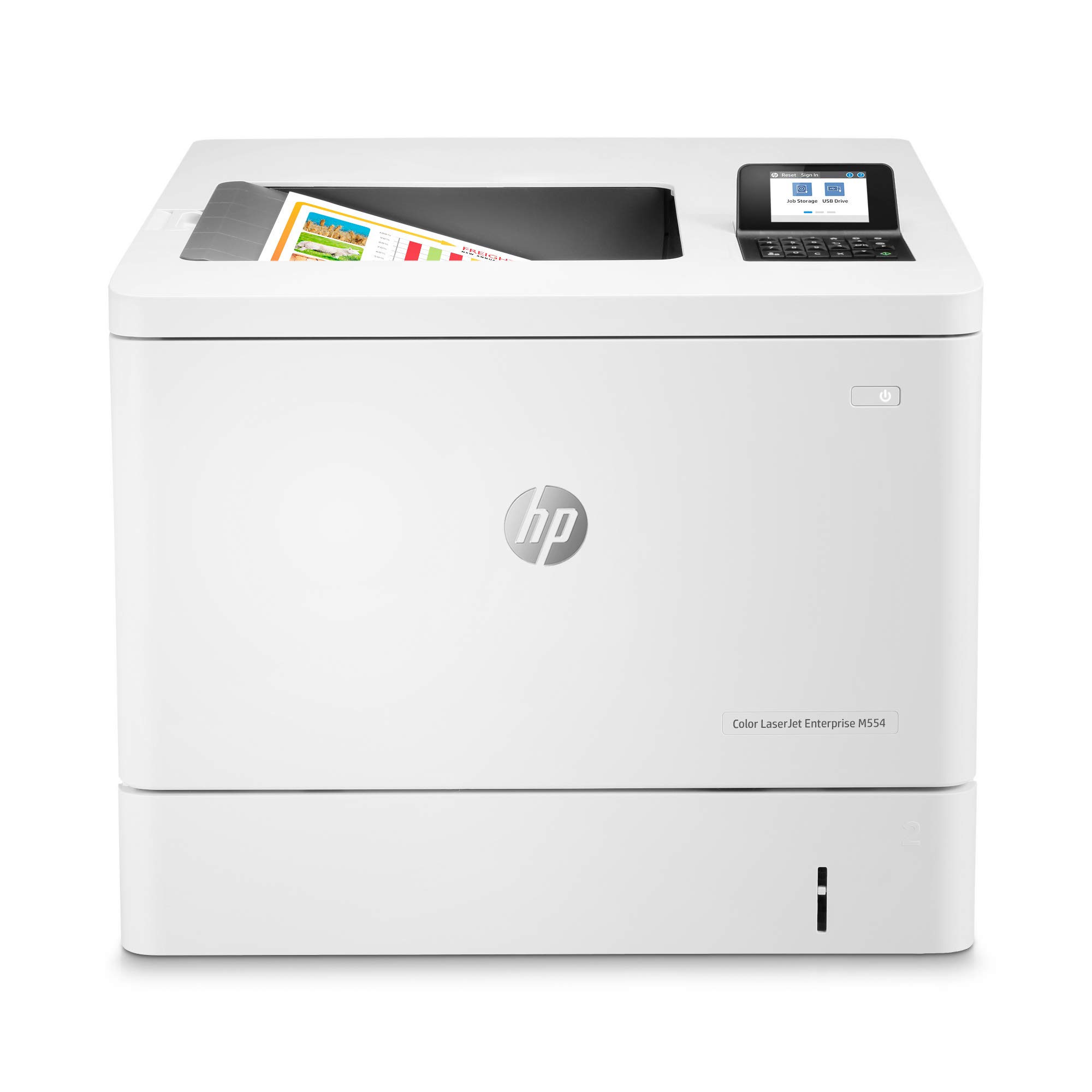 HP Color LaserJet Enterprise M554dn Duplexdrucker (7ZU8...