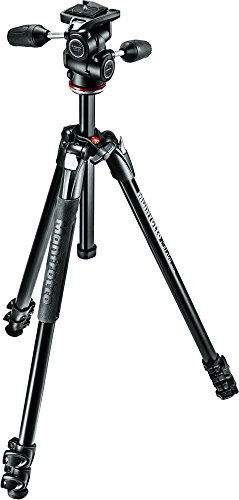 Manfrotto MK290XTA3-3WUS 290 Xtra 3-Wege-Kopfsatz (schwarz)