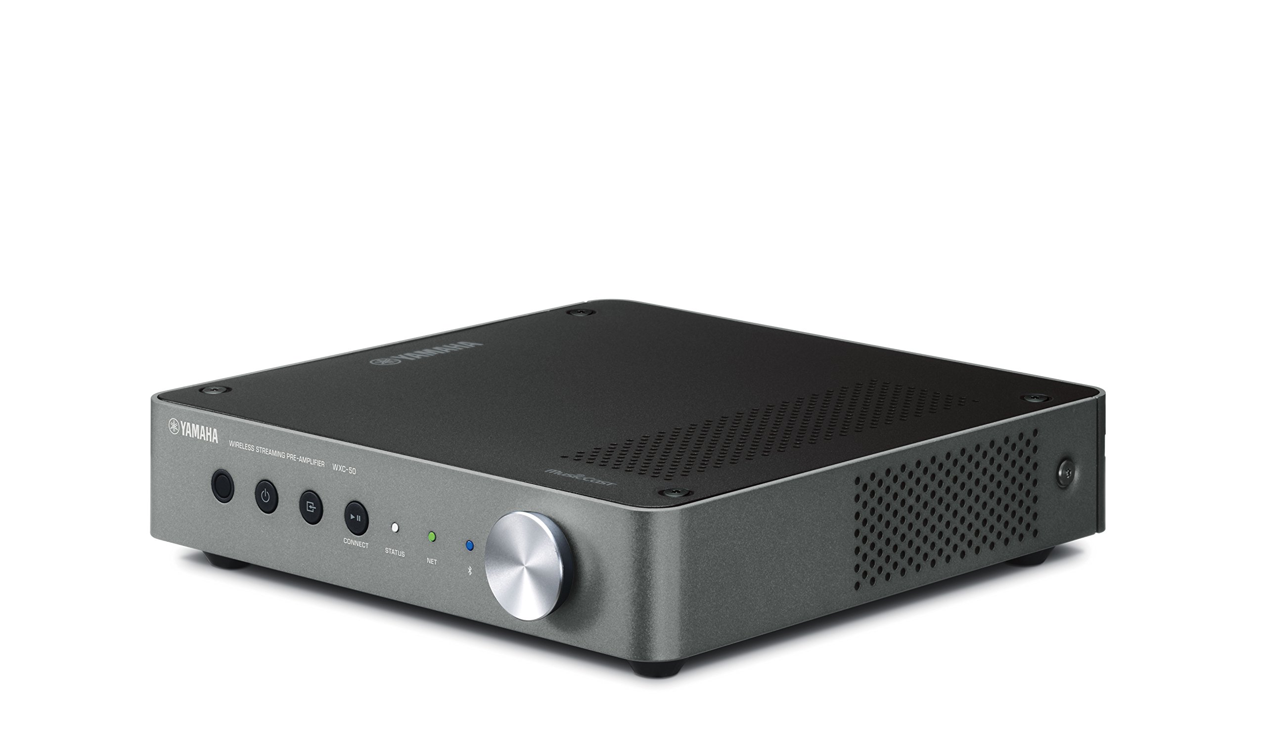Yamaha Audio WXC-50 MusicCast Wireless Streaming Vorverstärker (Dunkelsilber)
