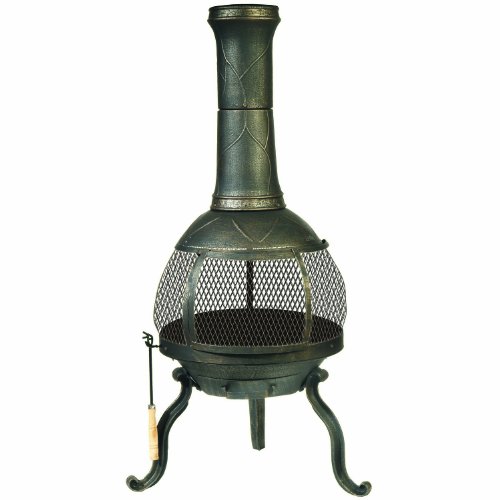 Kay Home Products Deckmate Sonora Outdoor Chimenea Kami...