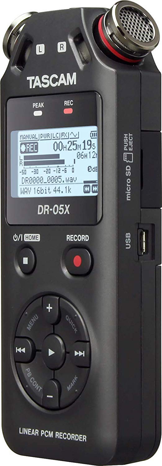 Tascam DR-05X Tragbarer Audiorecorder
